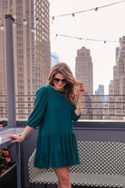 Any Occasion Ruffle Dress GREEN (Brittany)