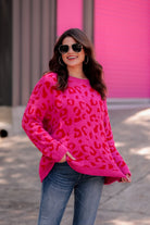 Flirty Mood Fuzzy Sweater PINK (Brittany)