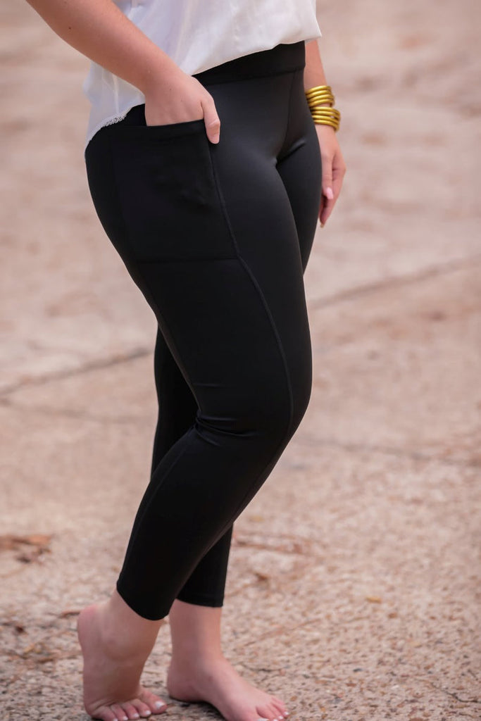 Jess Lea Pocket Leggings BLACK (Sydney)