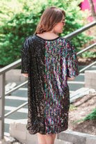 After Hours Sequin Dress BLACK (Brittany)