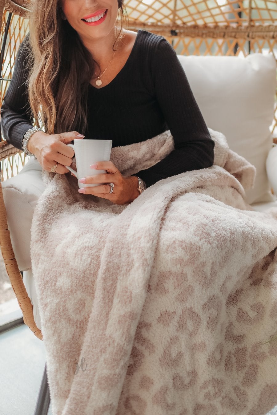 Cozy Nights Blanket IVORY