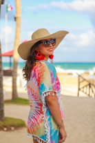 Fun In The Sun Tie Dye Coverup