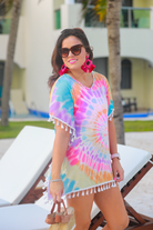 Fun In The Sun Tie Dye Coverup