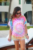 Fun In The Sun Tie Dye Coverup