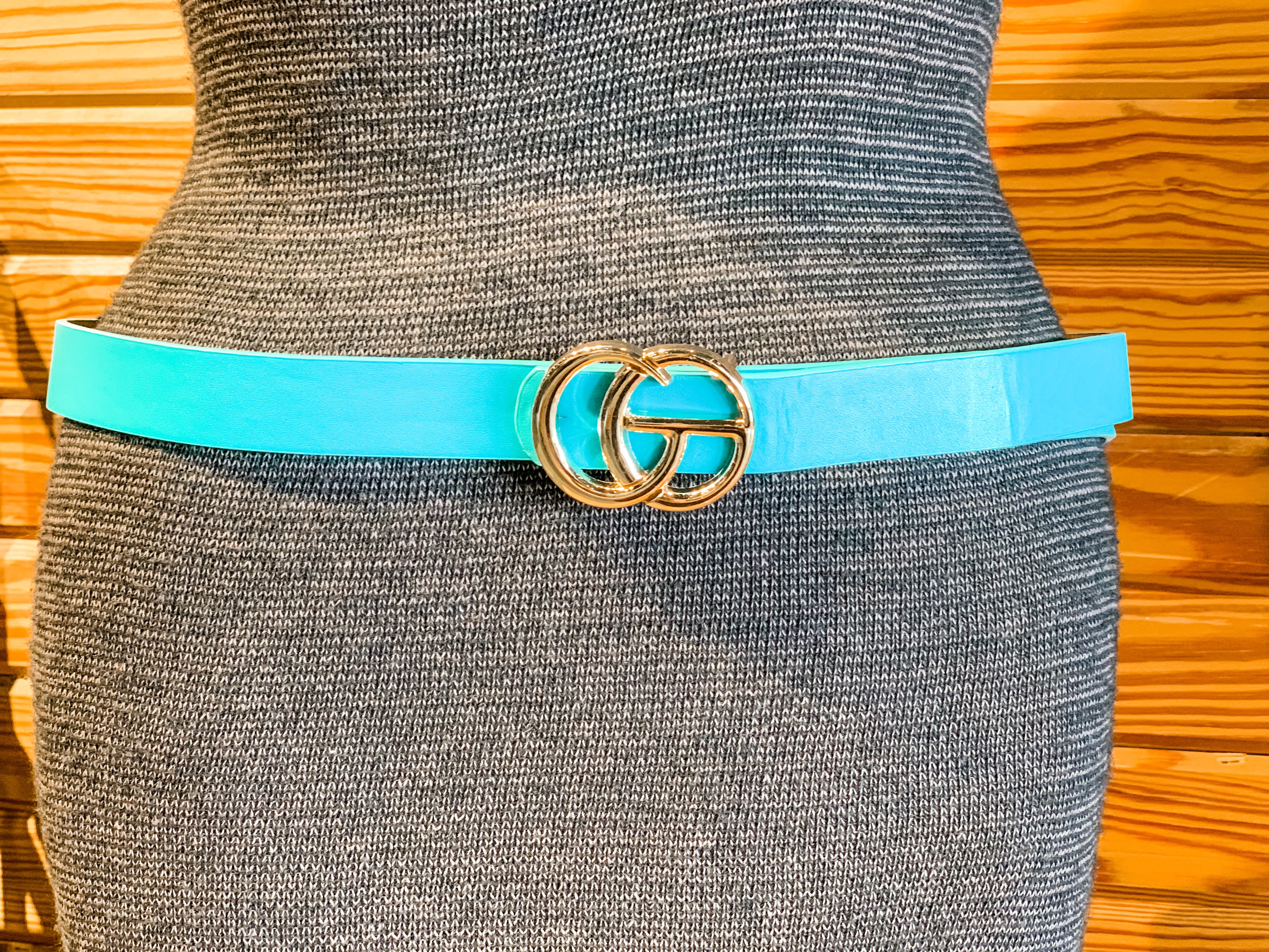 Glamour Girl Statement Belts TURQUOISE