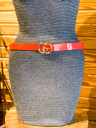 Glamour Girl Statement Belts RED