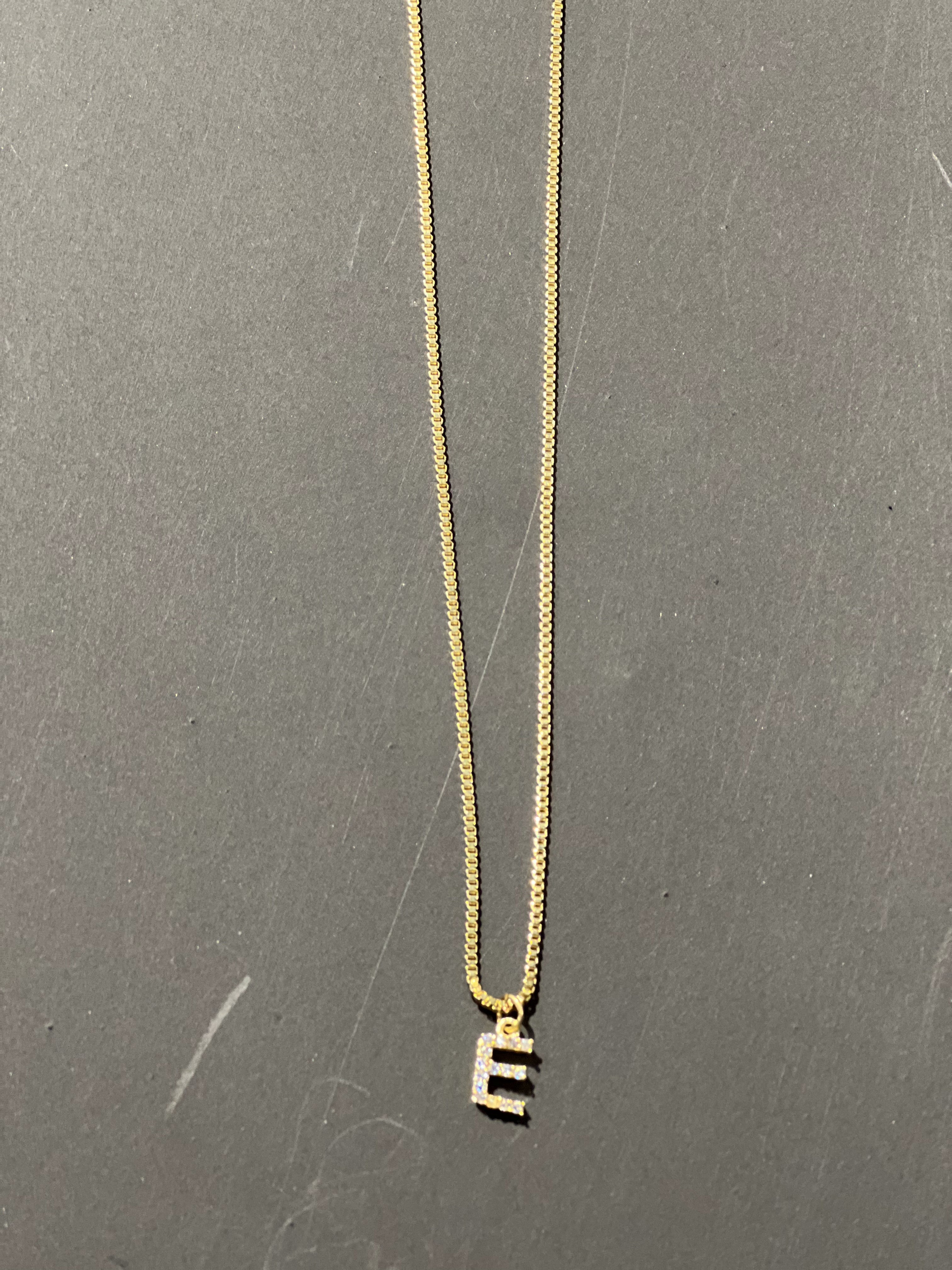 Initial Reaction Necklace (E)