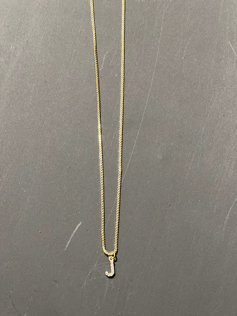 Initial Reaction Necklace (J)