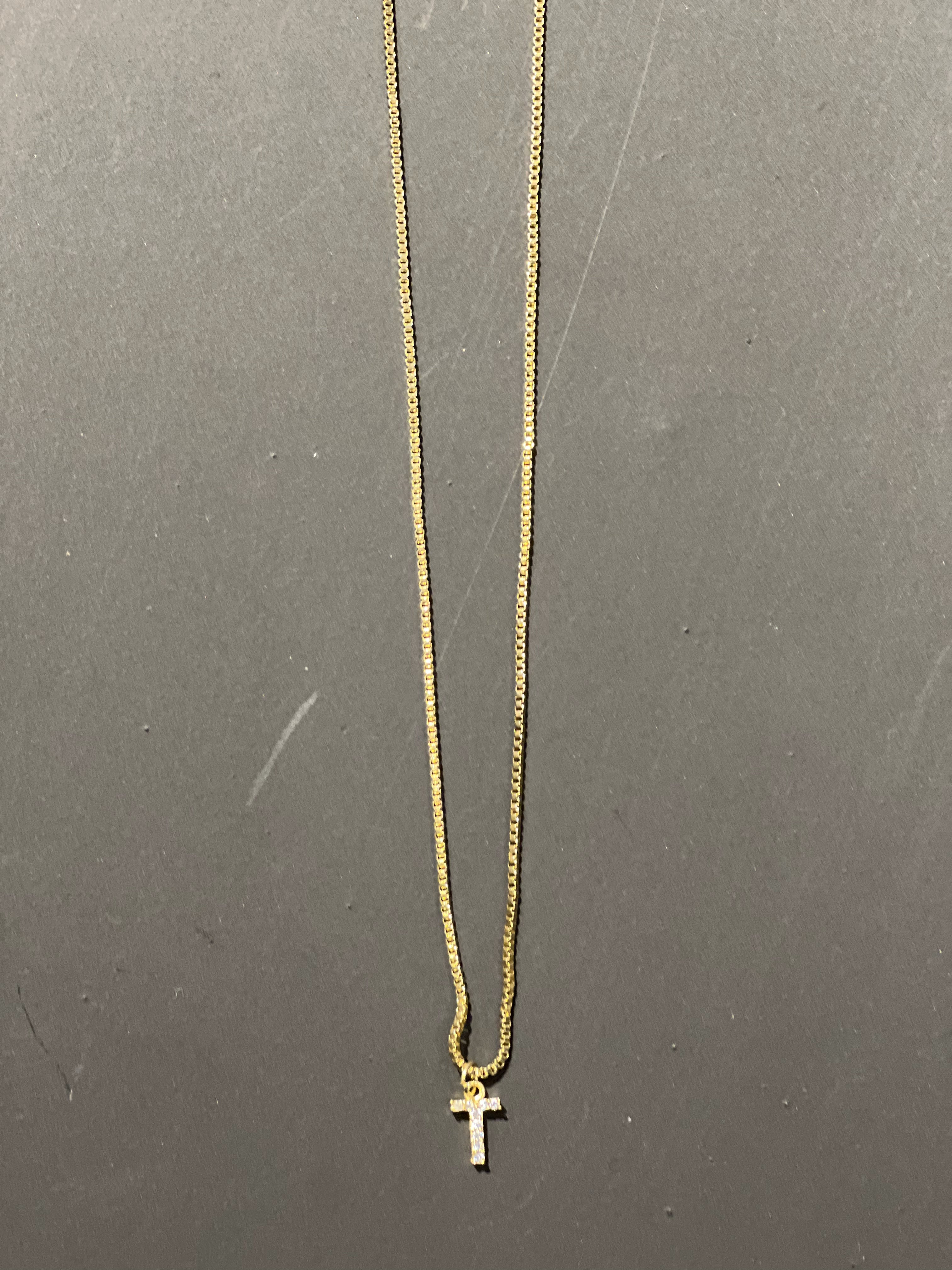 Initial Reaction Necklace (T)