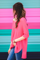 Jenna Hi Lo Tunic PINK (Taylor)