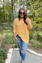 Jenna Hi Lo Tunic HONEY (Sydney)