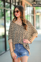 Jenna Hi Lo Tunic LEOPARD (Taylor)