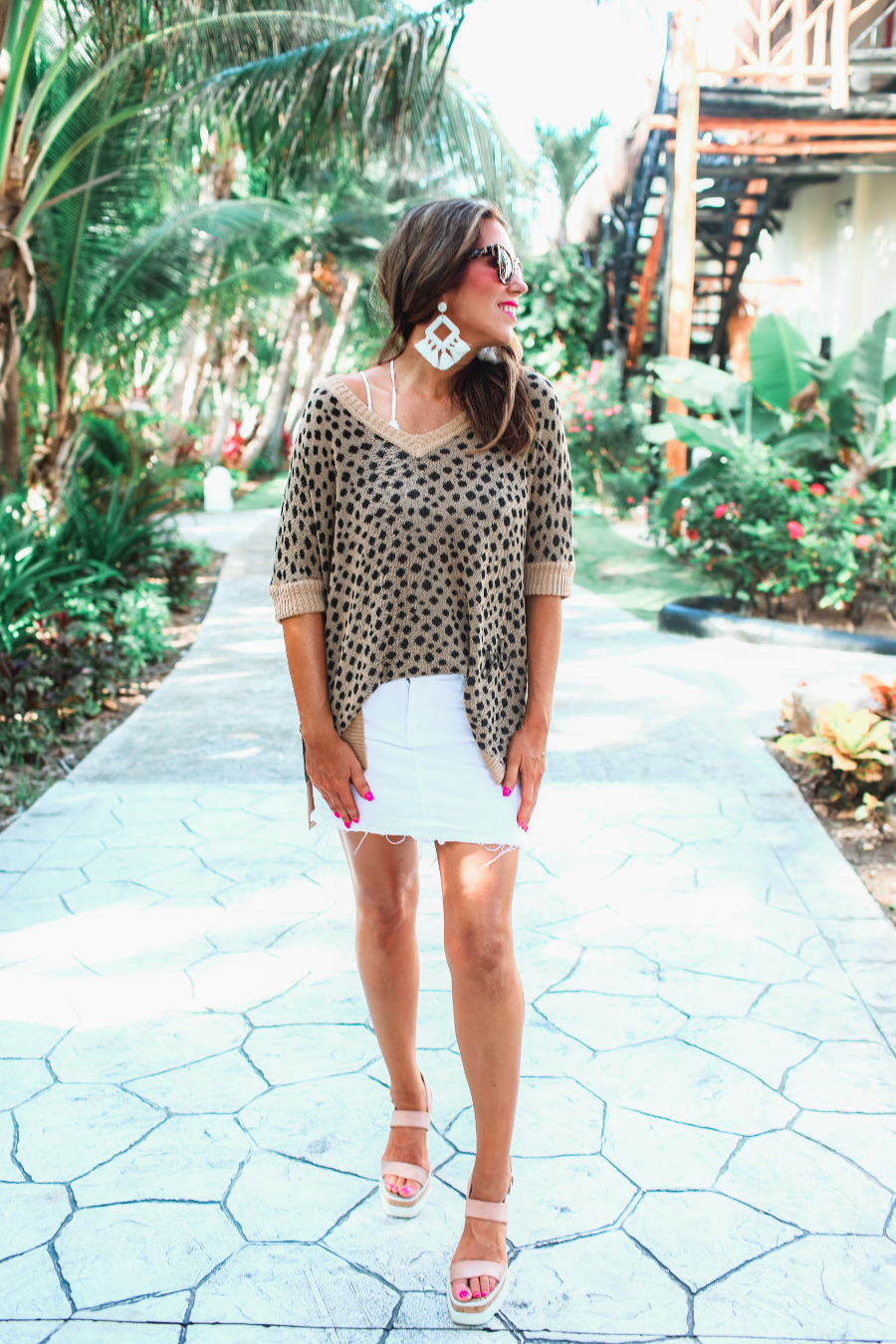 Jenna Hi Lo Tunic LEOPARD (Jess)