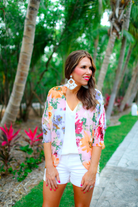 Julia Floral Kimono PINK (Jess)