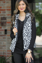 Lannie Leopard Vest