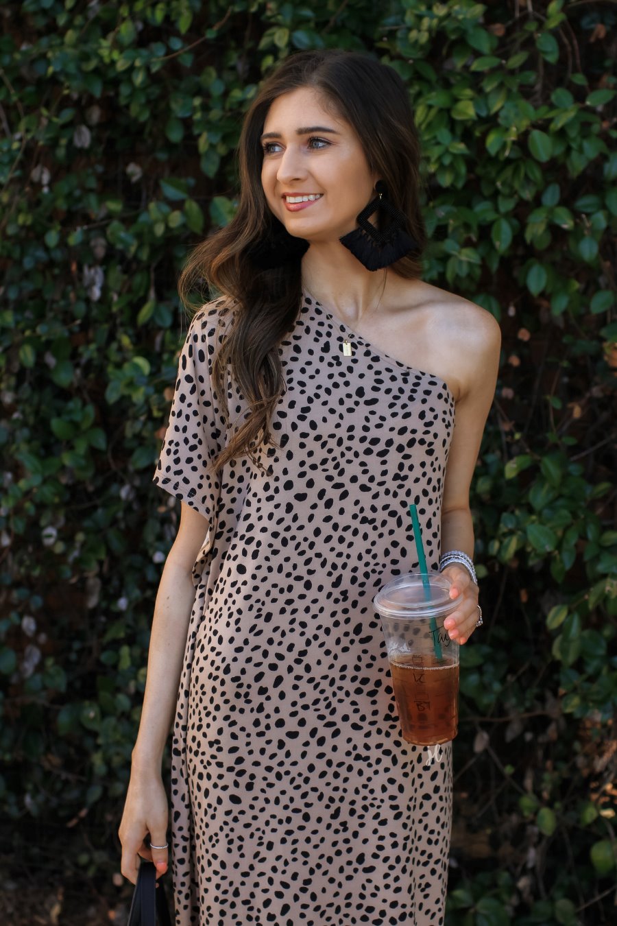one shoulder leopard print maxi dress One Shoulder Strappy Ring Back Detail Maxi Dress In Brown Leopard Print Slinky | EGO US