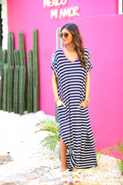 Madeline Striped Maxi Dress