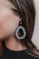 New York Lights Drop Earrings BLACK