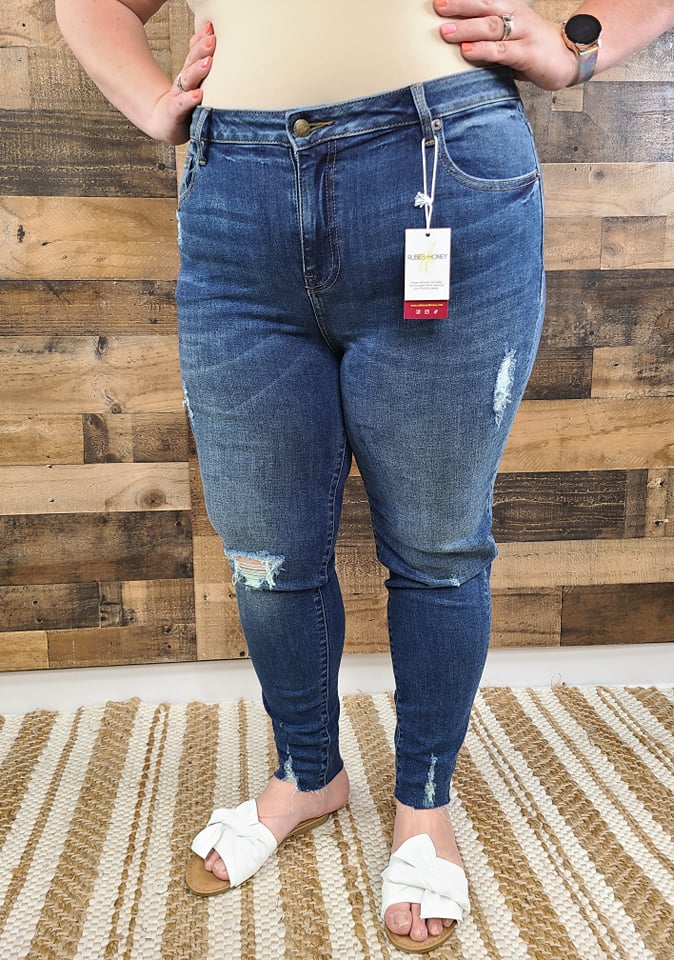 Plus Size Skinny Jeans in Plus Size Jeans