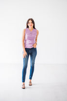 Mid-Rise Non-Distressed Skinny Jeans VICTORIA