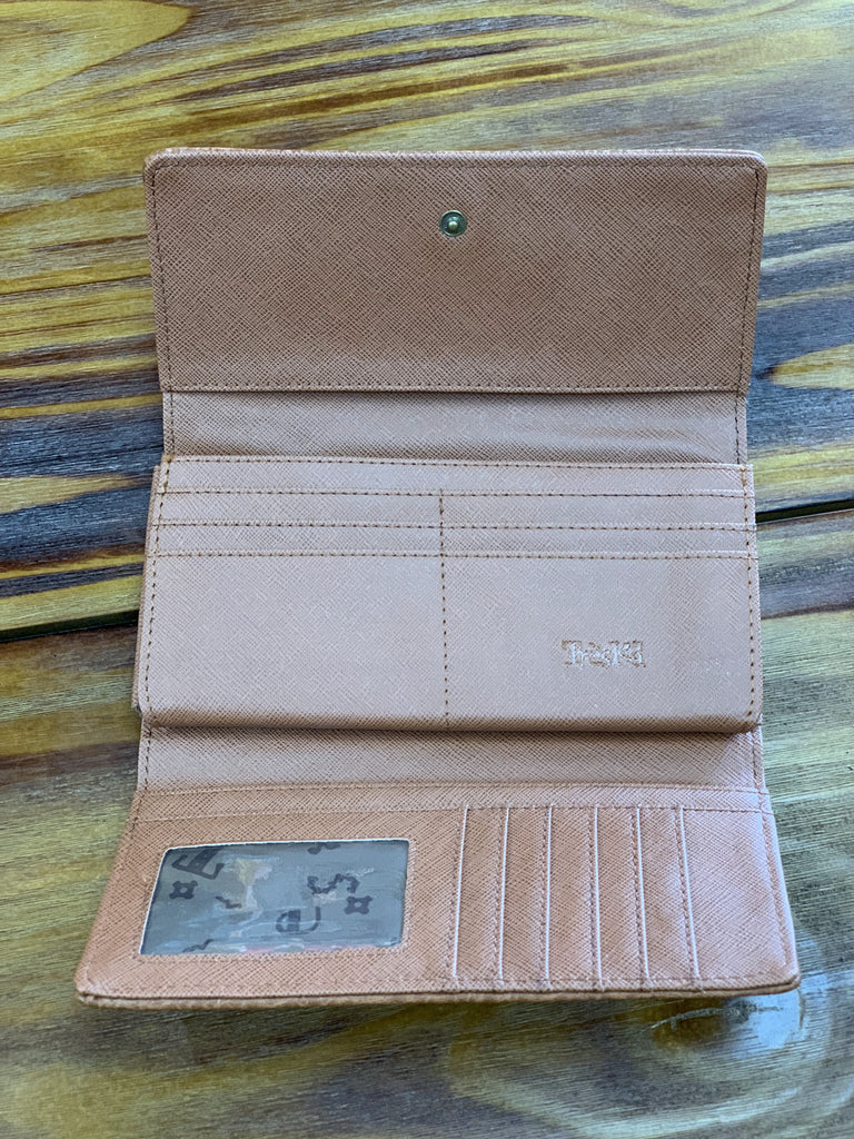 TRSK Leather Wallet - Brown (Inside)