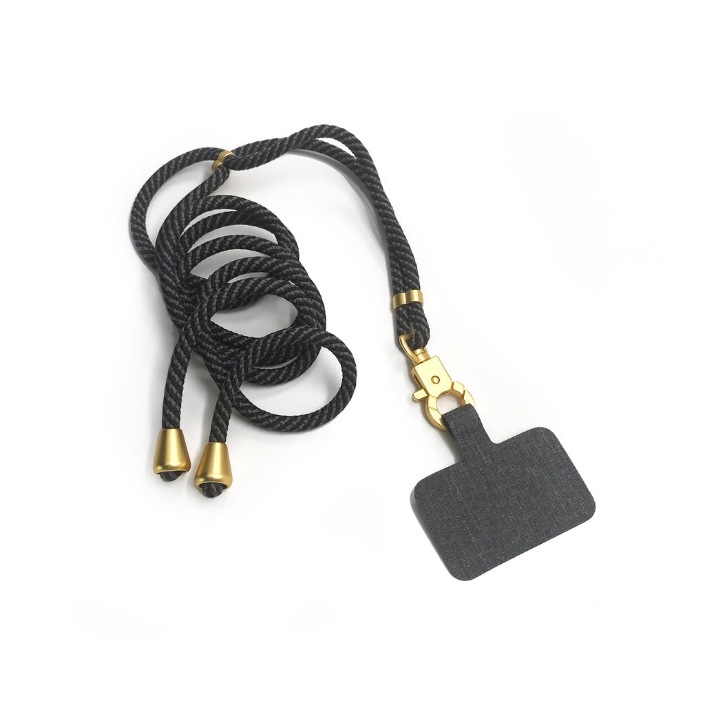 universal phone lanyard available in dark slate